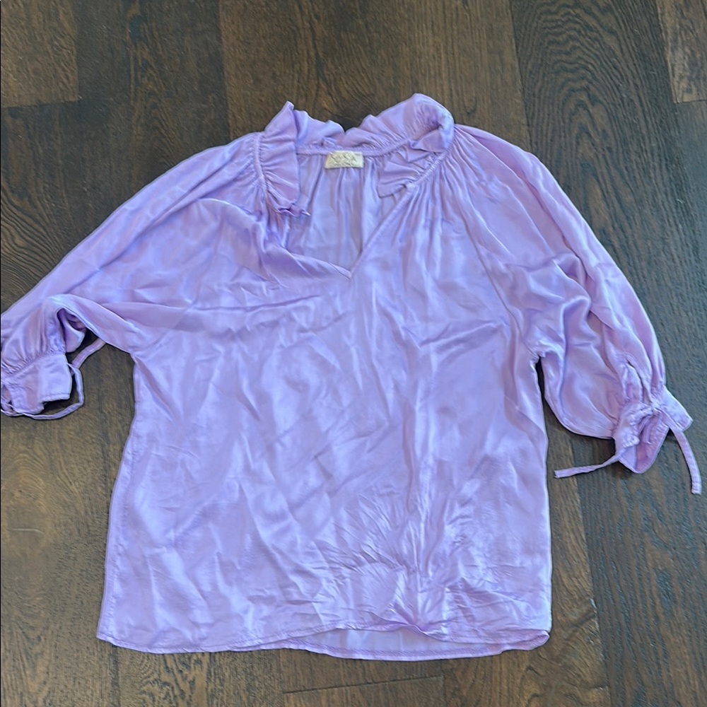 Sofia by Sofia Vergara Lilac Blouse